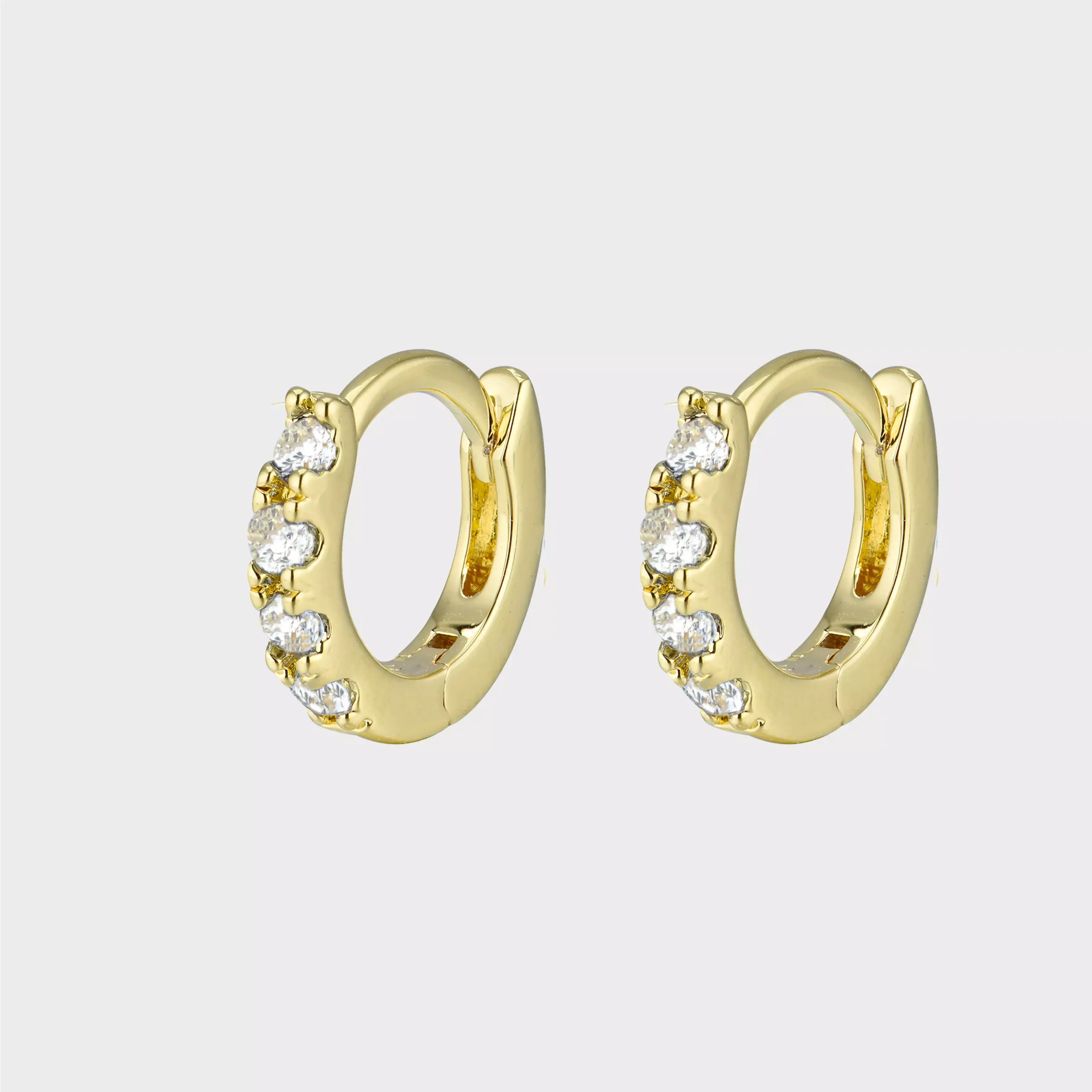 Pendientes CLASIC SHINE 9 White - Imagen 2