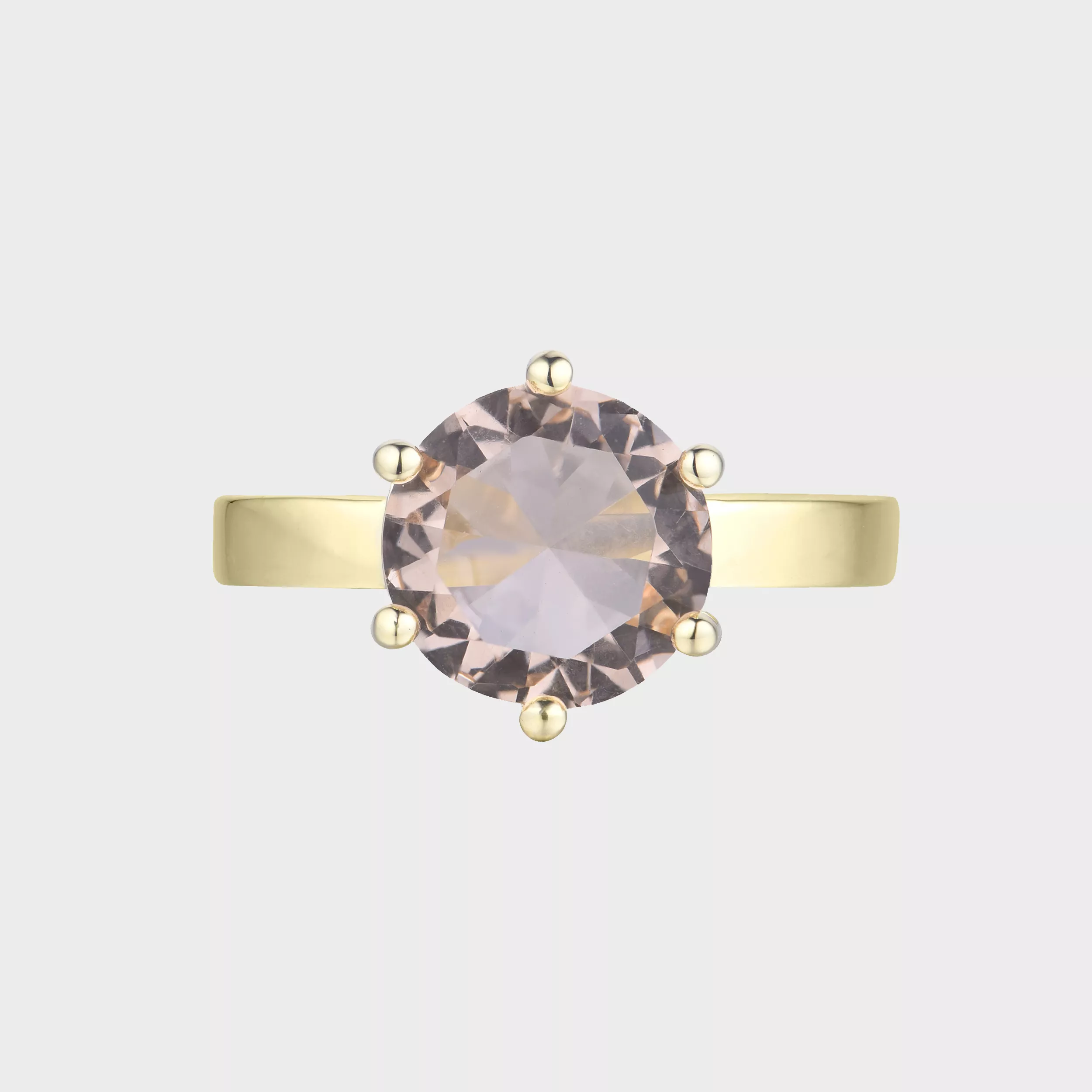 anillo diamond champagne