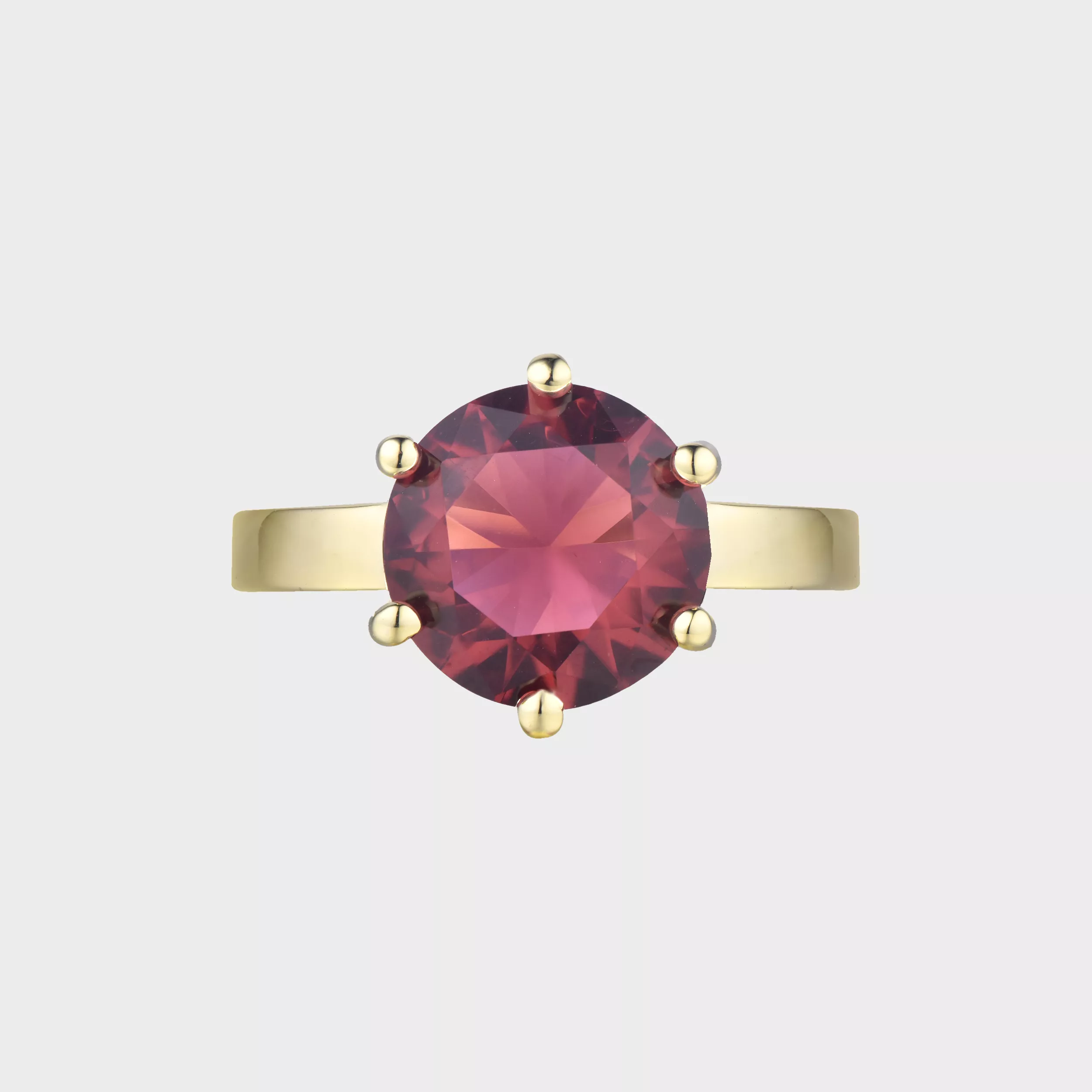 anillo diamond pink